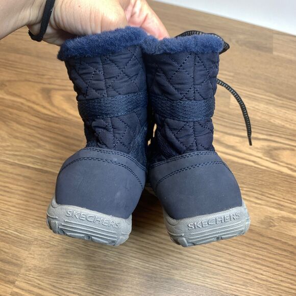 Skechers Boots Womens Size 9 Reggae Fest Moro Rock Winter Snow Quilted Outdoors - Picture 4 of 11